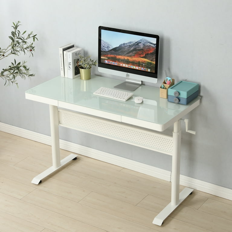 48 inch adjustable height desk deals