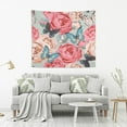 thumbnail image 5 of GZHJMY Flower Butterfly Tapestry Aesthetic Tapestry for Bedroom Living Room Classroom Dorm 60" x 40" Inches Gift Decor, 5 of 6