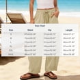 thumbnail image 3 of Abomasnow Women's Plus Size Palazzo Pants Elastic High Waist Drawstring Wide Leg Pants Casual Lightweight Beach Vacation Trousers with Pockets, 3 of 6