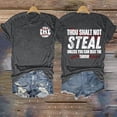 thumbnail image 2 of WZXFASHION T-shirt de Baseball pour Femmes T-shirt Cœur de Baseball Maman de Baseball T-shirt Décontracté Col Rond Manches Courtes Hauts Soldes T-shirt Manches Courtes pour Femmes, 2 of 4