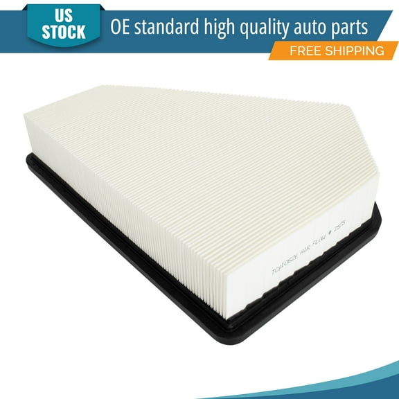 YXPCARS 1 x Front Engine Air Filter for Cadillac CTS 2008 2009 2010 2011 2012-2014 3.0L 3.6L 6.2L, New Air Filter Replacement (CA10626)