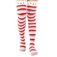 thumbnail image 1 of FhsagQ Chaussettes pour Femmes Chaussettes Chaussettes au-Dessus du Genou Chaussettes Hautes Dessin Animé Chaussettes d'Hiver Chaussettes Chaudes Leggings Chauds Chaussettes Chaudes pour Femmes Ensemble avec Robe Chaussettes Noires Rouges Taille Unique, 1 of 3