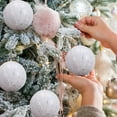 thumbnail image 6 of Christmas Tree Ornaments Set - 60mm Shatterproof Christmas Balls, Multiple Styles Hanging Decor for Party, Holiday & Gift, 6 of 7