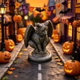 thumbnail image 3 of Leeye Decor Ornament Desktop Dark Resin Figurine for Collectible and 1 Gargoyle Halloween Home Desk Shelf, 3 of 3