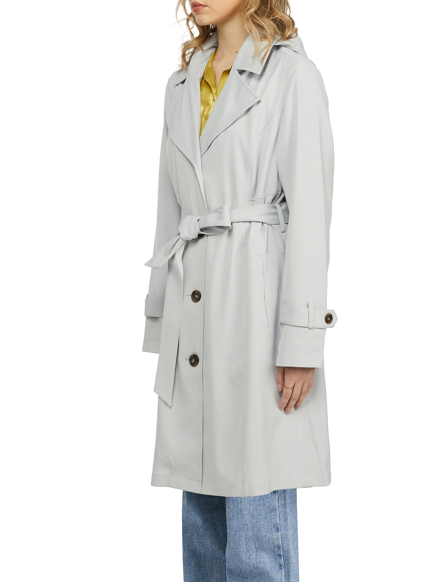 NVLT Women's Single Breasted Belted 