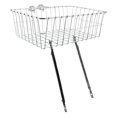 thumbnail image 1 of Wald 1392 Standard Large Front Handlebar Bike Basket (Silver), 1 of 3