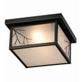 thumbnail image 5 of Meyda Tiffany 157051 Hyde Park Branches 2 Light 17" Wide Flush Mount Square Ceiling, 5 of 7