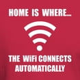 thumbnail image 3 of CafePress - Home Wifi T Shirt - Men's Classic Graphic Cotton T-Shirt, 3 of 4