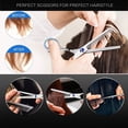 thumbnail image 5 of Hair Cutting Scissors Kit , 11Pcs Professional Hair Scissors Set , Home Salon and Barber Use, 5 of 5