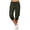 Green, variant on Womens Capri Pants,Capri Pants for Women Summer Solid Color Capri Joggers with Pockets High Wasit Drawstring Casual Capris