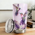 thumbnail image 2 of Taza de viaje Tumbler SANDJEST de acero inoxidable con aislamiento de 20 onzas, 2 of 7