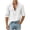 White Pullover for Men, variant on Mrmaere Button Down Shirt Men Roll Up Long Sleeve Casual Work Top With Dual Chest Pockets Black L