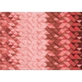thumbnail image 1 of Ahgly Company Indoor Rectangle Patterned Light Coral Pink Area Rugs, 7' x 9', 1 of 6