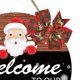 thumbnail image 4 of Letrero de madera navideño para puerta, colgador de puerta con cuerda, ligero, para puerta de entrada Estilo C, 4 of 9