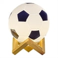 thumbnail image 1 of Lámpara de Noche de Fútbol con USB LED Circular de Madera Maciza y Vidrio, Pequeña Lámpara de Mesa para Dormitorio, Estudio, Decoración, Iluminación B, 1 of 5
