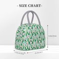 thumbnail image 2 of Vsdgher Cactus Plants Print Insulated Lunch Bag Simple Bento Cooler Bag Lunch Tote Bag , Suitable for picnics, school, work, 2 of 6