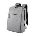 thumbnail image 4 of segolike Laptop Backpack Multipurpose Waterproof Laptop Bag for Weekender Travel Work Gray, 4 of 9