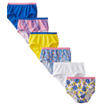thumbnail image 2 of Fruit of the Loom Girl's Assorted Cotton Briefs,6 Pack,Size 4, 2 of 3