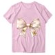 thumbnail image 1 of Blusas de Manga Corta para las Mujeres Divertida Impresión Cuello Redondo Camiseta Vintage, Blusas de Primavera para las Mujeres, 1 of 4