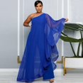 thumbnail image 2 of RWJDXD Robe Grande Taille pour Femmes 2024 Robe d'Été Imprimée Vintage Manches Évasées 3/4 Robe de Soirée Mini Bohème Vestido Robe de Plage, 2 of 5
