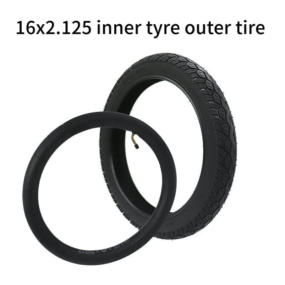 16x2.125 Inner And Outer Tires Thickening For Urban Commuter Bike Or Old-Fashioned Leisure Bike