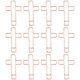 thumbnail image 1 of 12pcs Cross Paper Clips Metal Bookmark Clips Bible Paper Clips Memo Abrazaderas, 1 of 6