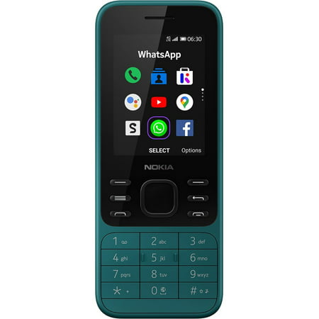 Nokia 6300 4G TA-1324 4GB GSM Unlocked Dual Sim Phone - Cyan Green