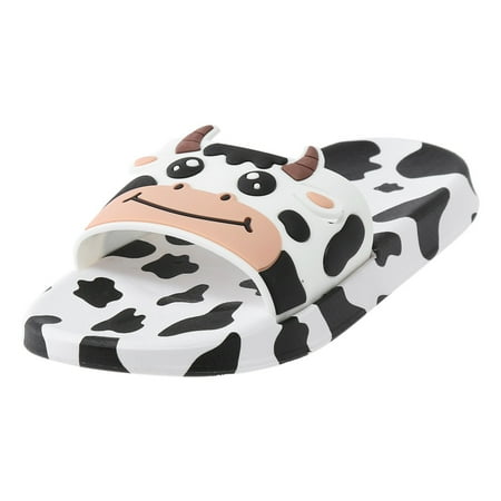 

TWIFER Womens Shoes Ladies Summer Indoor Non Slip Bathroom Slippers Quick Drying Shower Cute Cow Slippers Shoe