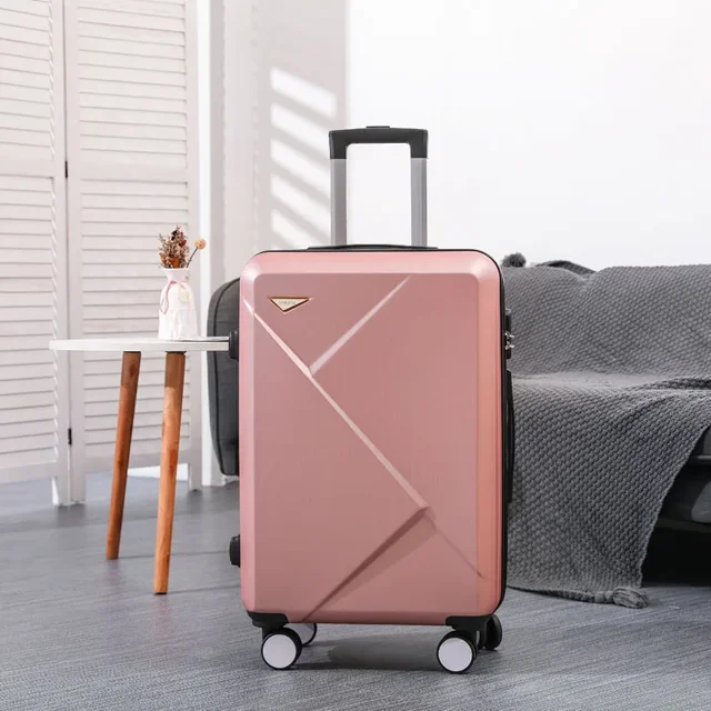 Equipaje 20-24-26 pulgadas 360 ° Mute Wheel Travel de negocios hombres mujer equipaje maleta negocios
