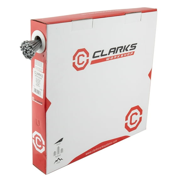 Clarks Bulk Galvanized Gear Wire Front or rear 2275mm 1.1mm Silver