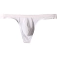 thumbnail image 1 of Tangas Prolriy para hombre, calzoncillos de moda para hombre, calzoncillos sólidos, ropa interior para hombre, pantalones, ropa interior para hombre, blanco, XXL, 1 of 5