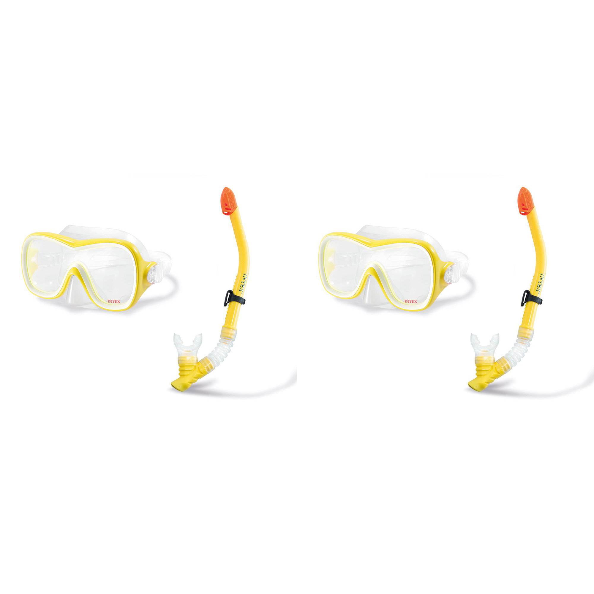 Intex Reef Rider Mask Aquaflow Sport Soft Comfortable Dive Swim Underwater Mask 