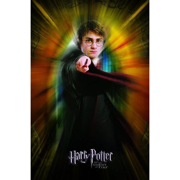 Harry Potter and the Goblet of Fire - Harry One Sheet Wall Poster, 22.375" x 34"