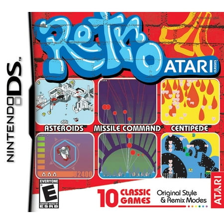 Retro Atari Classics - Nintendo DS - game (Best Of Arcade Games Ds)