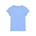 thumbnail image 2 of Champion Girls Graphic Short Sleeve Tee - Blue - Size Large, 2 of 4