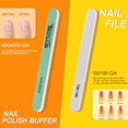 Nail File and Buffer, TsMADDTs Manicure and Pedicure Tool Kit with Nail