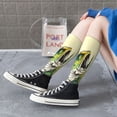 thumbnail image 5 of Haiem Bass Fish and Water Funny Novelty Crazy Design Cotton Socks Sports Socks Knee High Socks For Men, Women,1Pairs - Gift For Working Friends, 5 of 6