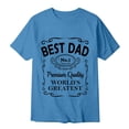 thumbnail image 4 of CONZONE Mens Fathers Day Tshirts Short Sleeve T-Shirts for Men Crew Neck Letter Graphic Casual Summer Tee Tops, 4 of 4