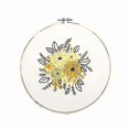 thumbnail image 4 of Diy Stamped Embroidery Starter Kit / Women Embroidery Flowers Plants Pattern, 4 of 5
