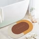 thumbnail image 2 of Bearachild Non Slip Bath Mat Quick Rugs Drying Thick Bath for Doorway Bathroom  Kits de decoración para fiestas Ovalado B 40x60cm, 2 of 6