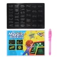 thumbnail image 2 of 3D Fluorescent Board,, Painting Board, Durable  Materials Fluorescent Painting Board Exquisite Gift  Educational Institution Early Education Yellow English A3,Yellow English, 2 of 8