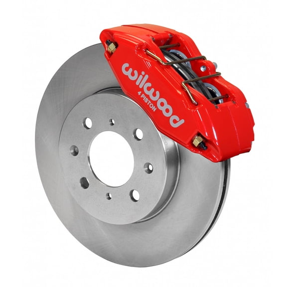 Wilwood For Honda / Acura Brake Kit DPHA Caliper & Rotor Front Red | 140-12996-R