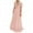 Pink, variant on Homecoming Dresses V Neck Short Sleeve Floral Lace Wedding Dress Bridesmaid Cocktail Party Maxi Dress