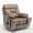 Brown, variant on Oversized Power Lift Recliner Chair with Massage & Heating for Big Elderly, Electric Lounge Sofa Chair with 26" Wide Seat and Cup Holders, 400LBS, Light Brown