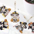 thumbnail image 3 of DIY Point Drill Key Ring Cartoon 6pcs Diamante Pinturas Llavero Decoración Regalo Hugtrwg  Para estrenar, 3 of 9