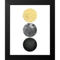 thumbnail image 2 of Urban Epiphany 12x14 Black Modern Framed Museum Art Print Titled - Yellow and Black Geo, 2 of 5
