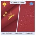 thumbnail image 3 of ONLY Cover, Outdoor Recliner Chair Replacement Cushion Cover, Patio Furniture Chair Sofa Washable Cushion Deep Seat Covers, UV Protected, Fade Protected and Water Spill Repellet, 3 of 7