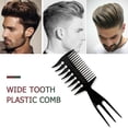 thumbnail image 2 of Hombres Vintage Oil Hair Comb Retro Back Hair Beard Dientes anchos Tenedor Peines (03) Tmvgtek Cuidado Belleza, 2 of 9