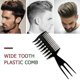 thumbnail image 2 of Hombres Vintage Oil Hair Comb Retro Back Hair Beard Diente ancho Tenedor Combs (03) Tmvgtek cuidado belleza, 2 of 9