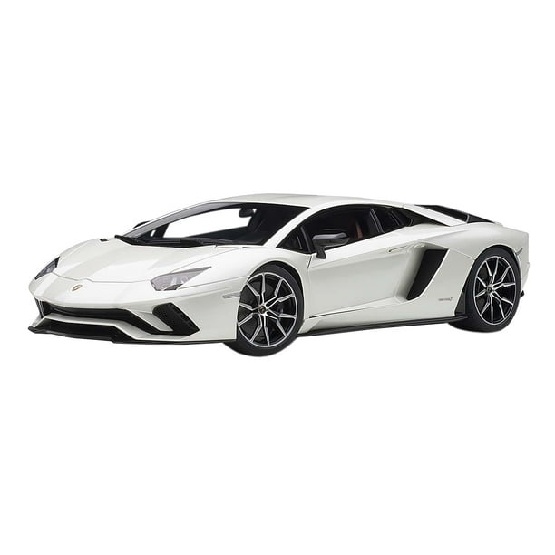 Lamborghini Aventador S Baloon White Pearl White 1 18 Model Car By Autoart Walmart Com Walmart Com